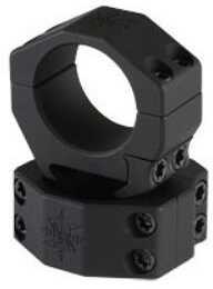 Seekins Precision Scope Ring .82" Low 30mm 4 Cap Screw Black Finish 0010620002