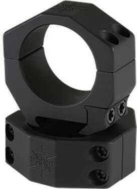 Seekins Precision Scope Ring 1.0" High <span style="font-weight:bolder; ">34mm</span> 4 Cap Screw Black Finish 0010630006