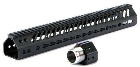 Seekins Precision SP3R V3 KeyMod Rail 12" Fits Ruger Rifle Black Finish Comes w/Mounting Hardware and