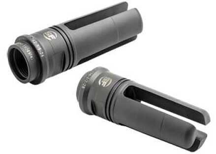 Surefire Three-prong Fh Flash Hider/suppressor Adapter 5/8 X 24 Rh Black Sf Socom762 7.62nato Sf3p SF3P-762-5/8-24