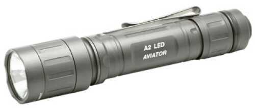 Surefire A2 Led Aviator Flashlight Dual-Spectrum Dual-Output - 110/3 Lumens Red Tactical Momentary-On Tailcap Swit