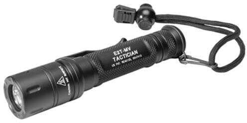 Surefire Tactician 6V Dual Output 5/800 Lumens White LED Tactical Switch Aluminum Black Finish E2T-MV