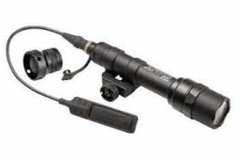 Surefire M600u Scout Light Weaponlight Picatinny Black Led 500 Lumens Pressure-activated Tape Switch/click-ty M600U-A-BK