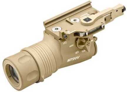 Surefire M720V Raid Weaponlight Picatinny Tan White/ir Variable-Output Led Weaponlight-150/75/15 Included Sr07-M700 Rail