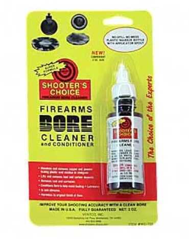 Shooter's Choice MC #7 Bore Cleaner/Conditioner Solvent Liquid 2 oz. 12 Per Box Squeeze Bottle CMC702C