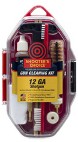 Click to see larger image. Shooter's Choice 12ga Shotgun Gun Cleaning Kit