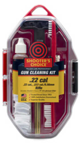 Shooter's Choice .22 Cal Rifle Gun Cleaning Kit
