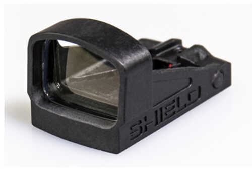 Shield Sights Shield Mini Sight Compact Glass Edition Red Dot Sight Non Magnified Fits Smsc Footprint 8moa Dot Black Sms