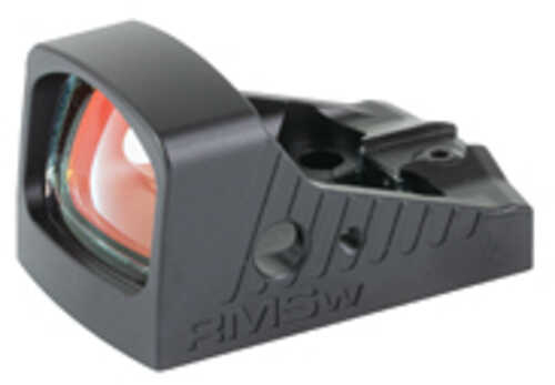 Shield Sights RMSW Waterproof Glass Edition Mini Red Dot Sight Non Magnified Shield RMSc Footprint 8 MOA Red Dot Black R
