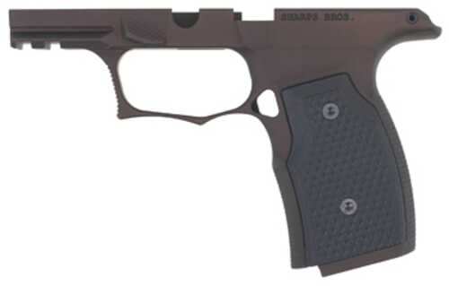 Sharps Bros. Grip Module Fits Sig P365/xl/x/x Macro With No Manual Safety Anodized Finish Olive Drab Includes Black G10