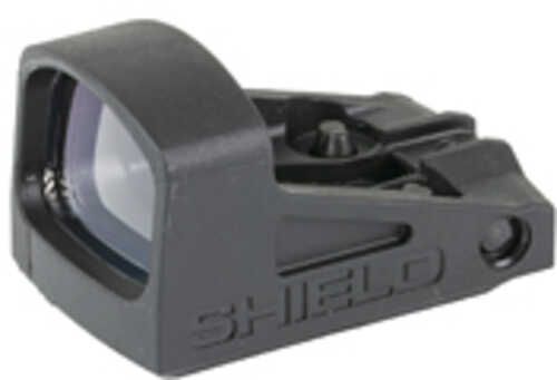 Shield Sights SMS2 Mini Red Dot Sight Non Magnified Shield RMSc Footprint 8 MOA Red Dot Polymer Construction Black SMS2-