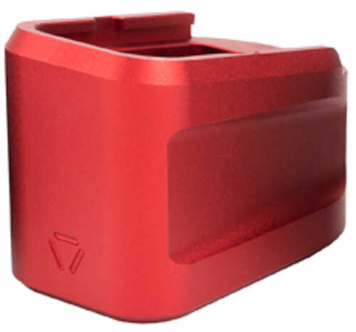 Strike Industries Mag Extension Extended Aluminum Mag Plate Red