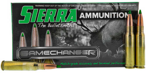 Sierra Bullets GameChanger 308 Winchester 165Gr Tipped GameKing 20 Round Box A4667--01