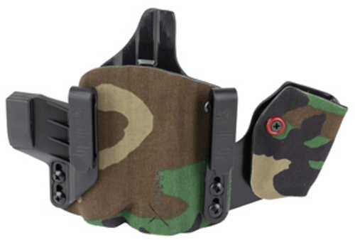 Safariland INCOG-X Joint Collaboration with Haley Strategic Inside the Waistband Holster Fits Glock 43X/48 with Light In