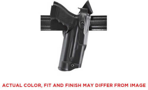 Safariland Model 6360 ALS/SLS Mid-Ride Level III Retention Duty Holster Fits Glock 19/23 with Light Right Hand Plain Bla
