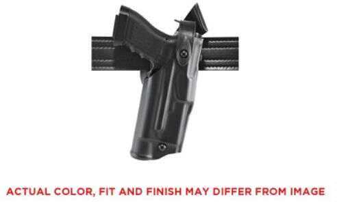 Safariland Model 6360 ALS/SLS Mid-Ride Level III Retention Duty Holster Fits Glock 17/22 with Light Right Hand Plain Bla