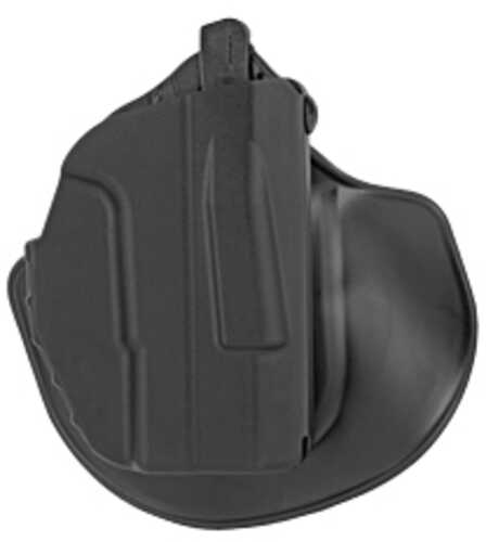 Safariland Model 7371 7TS ALS Slim Concealment Holster w/ Micro Paddle OWB Fits S&W M&P Shield 9/40 Kydex Black Right Ha