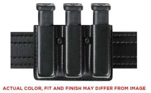 Safariland Model 775 Slimline Open Top Triple Magazine Pouch For 2.25" Duty Belts Fits Glock 17