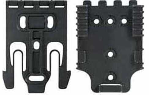 Safariland QLS Platform Kit Black 1 Male & 1 Female Polymer Mounting Hardware QUICK-KIT1-2