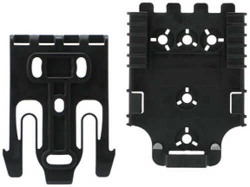 Safariland QLS Platform Kit 1 Male & 1 Female Mounting Hardware Polymer Black QUICK2-KIT1-2