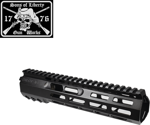 Sons Of Liberty Gun Works M89 M-lok Handguard 9.5" Fits Ar Rifles Anodized Finish Black M89-9-5