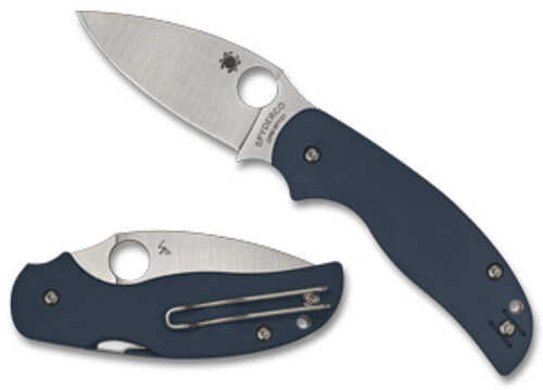 Spyderco Sage 5 Folding Knife 3" Drop Point Blade CPM SPY27 Blade Steel 7.13" Overall Length Compression Lock Satin Fini