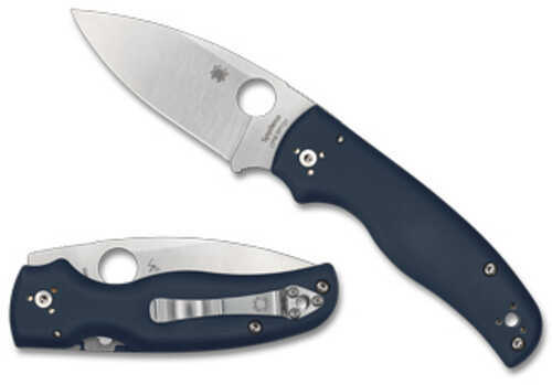 Spyderco Shaman Folding Knife 3.58" Drop Point Blade CPM SPY27 Blade Steel 8.31" Overall Length Compression Lock Satin F