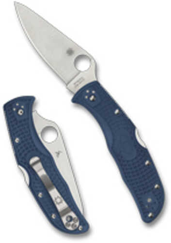Spyderco Endela Lightweight Folding Knife 3.41" Drop Point Blade 8.1" Overall Length CPM SPY27 Blade Steel Plain Edge Sa