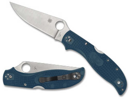 Spyderco Stretch 2 XL Folding Knife 3.99" Drop Point Blade K390 Blade Steel 8.90" Overall Length Back Lock Satin Finish