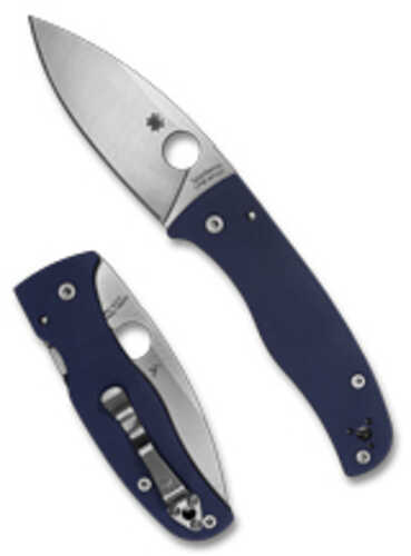 Spyderco Bodacious Folding Knife 3.63" Leaf-Shaped Blade 8.27" Overall Length CPM SPY27 Blade Steel Plain Edge Satin Fin
