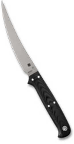 Spyderco Shelter Cove Fixed Blade Knife 5.78" Trailing Point Blade 8Cr17MoV Blade Steel 10.62" Overall Length Satin Fini