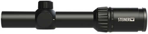 Steiner P4Xi Rifle Scope 1-4X 24mm Objective 30mm Tube Diameter 1/4 MOA Second Focal Plane Matte Finish Black