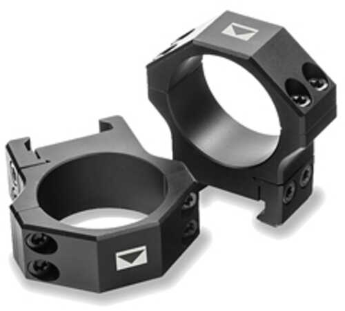 Steiner H Series Scope Rings 30mm Low Black Lightweight Fits Picatinny