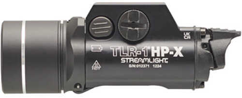Streamlight TLR-1 HP-X Long Range Rail Mounted Light 1 000 Lumens Matte Finish Black (2) CR123A Batteries 69167