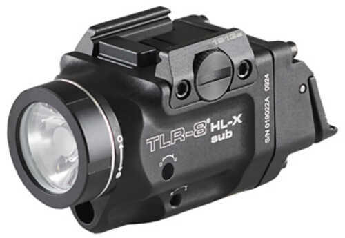 Streamlight TLR-8 HL-X Sub USB Weaponlight with Red Laser 1 000 Lumens Black Fits Short 1913 Rails Includes Mounting Kit