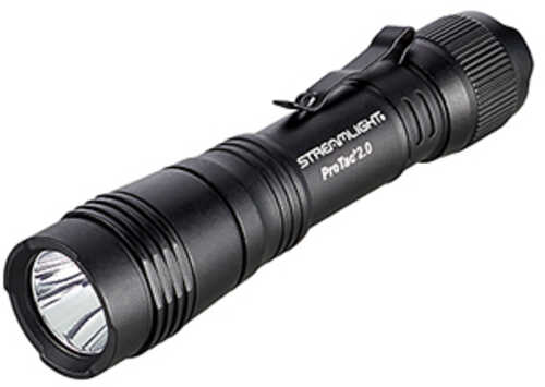 Streamlight Protac 2.0 Flashlight Rechargeable 2 000 Lumens Anodized Finish Black Includes Sl-b50 Battery Pack And Usb-c