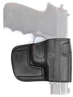 Tagua BSH Belt Slide Right Hand Black 5" Colt Govt Leather BSH-200