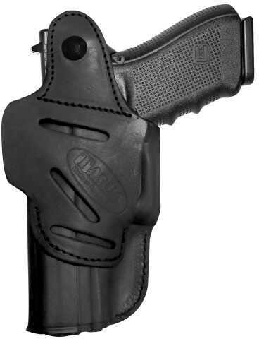 Tagua Four-in-one Holster With Thumb Break Inside The Pant Right Hand Black 5" 1911 Leather Iphr4-200