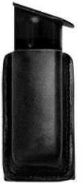 Tagua MC5 Single Mag Carrier Fits Keltec P3AT & S&W Bodyguard 380 Magazines Black Leather Ambidextrous MC5-018