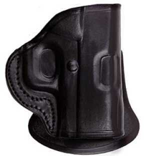 Tagua PD2 Paddle Holster Right Hand Black S&W M&P Shield Leather PD2-1010