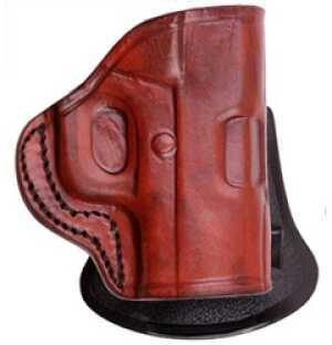 Tagua PD2 Paddle Holster Right Hand Brown S&W M&P Shield Leather PD2-1012
