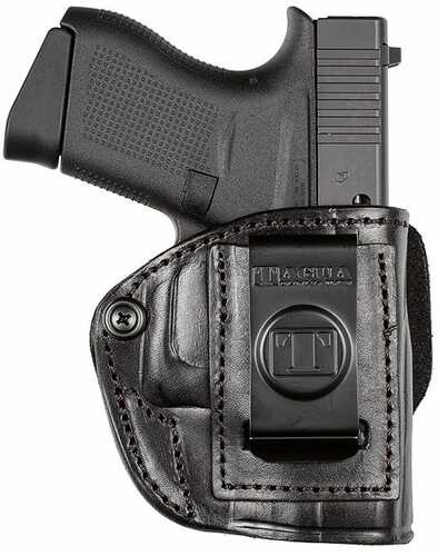 Tagua The Weightless 4 In 1 Iwb/owb Multifit Holster Fits Most Double Stacked Semi-automatic Pistols Right Hand Eco Leat