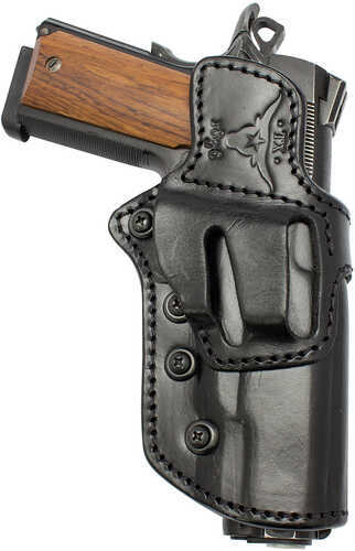 Tagua Ambi Lock OR OWB Belt Holster Leather Black Fits Glock 17/22 Optics Ready Ambidextrous TX-LOCK-R-OWB-300