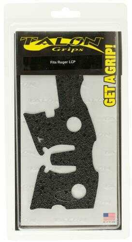 TALON Grips Inc Rubber Black Adhesive Ruger LCP 501R