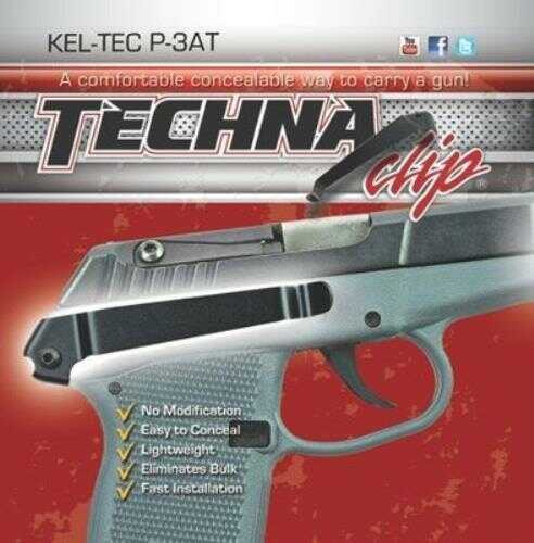 Techna Clip Belt Fits Kel-Tec P3AT Right Hand Black Finish P3BR