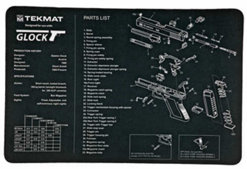 TEKMat Pistol Mat For Glock Blk R17-GLOCK-img-0