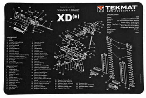 TEKMat Pistol Mat SPRNGFLD Arm XDE R17-XDE-img-0