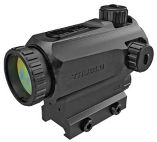 Truglo PR1 Prism Red Dot 1X25 6 MOA with Outer Ring Black Includes Lens Covers TG-