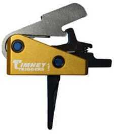 Timney Trigger Solid Straight 3 Lbs Fits AR-15 Small Pin Black Finish 667S-ST