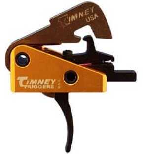 Timney Trigger Solid 4 Lbs Fits AR10 Not Adjustable Black Finish 670